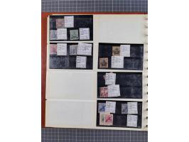 1900/39, Lagerbuch mit meist ungebrauchten/postfrischen Marken auf Steckkarten von D. Kolonien, Besetzung I. WK, Abstimmungsg