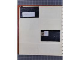 1900/39, Lagerbuch mit meist ungebrauchten/postfrischen Marken auf Steckkarten von D. Kolonien, Besetzung I. WK, Abstimmungsg