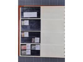 1900/39, Lagerbuch mit meist ungebrauchten/postfrischen Marken auf Steckkarten von D. Kolonien, Besetzung I. WK, Abstimmungsg