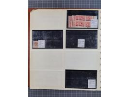 1900/39, Lagerbuch mit meist ungebrauchten/postfrischen Marken auf Steckkarten von D. Kolonien, Besetzung I. WK, Abstimmungsg