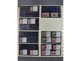 1900/39, Lagerbuch mit meist ungebrauchten/postfrischen Marken auf Steckkarten von D. Kolonien, Besetzung I. WK, Abstimmungsg