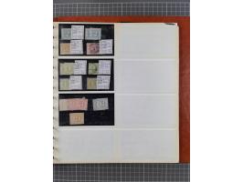 Baden bis Württemberg, meist ungebrauchter und gestempelter Bestand auf kleinen Steckkarten im Album, sauber sortiert in Meng