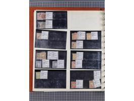 Baden bis Württemberg, meist ungebrauchter und gestempelter Bestand auf kleinen Steckkarten im Album, sauber sortiert in Meng