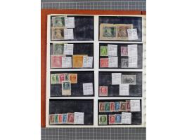 Baden bis Württemberg, meist ungebrauchter und gestempelter Bestand auf kleinen Steckkarten im Album, sauber sortiert in Meng