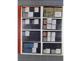 Baden bis Württemberg, meist ungebrauchter und gestempelter Bestand auf kleinen Steckkarten im Album, sauber sortiert in Meng