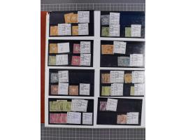 Baden bis Württemberg, meist ungebrauchter und gestempelter Bestand auf kleinen Steckkarten im Album, sauber sortiert in Meng