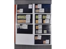 Baden bis Württemberg, meist ungebrauchter und gestempelter Bestand auf kleinen Steckkarten im Album, sauber sortiert in Meng