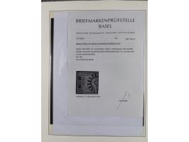 1849/1920, meist gestempelte Sammlung und 18 Briefe und Karten, ab Mi.-Nr. 1Ia, 1Ia PF X, 1IIa (2), 1Ia PF VII auf Brief, 3-7