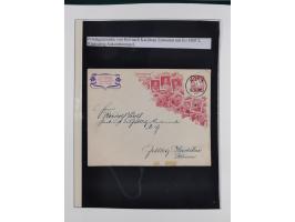 1849/1920, meist gestempelte Sammlung und 18 Briefe und Karten, ab Mi.-Nr. 1Ia, 1Ia PF X, 1IIa (2), 1Ia PF VII auf Brief, 3-7