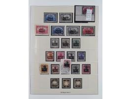 1849/1920, meist gestempelte Sammlung und 18 Briefe und Karten, ab Mi.-Nr. 1Ia, 1Ia PF X, 1IIa (2), 1Ia PF VII auf Brief, 3-7