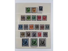 1849/1920, meist gestempelte Sammlung und 18 Briefe und Karten, ab Mi.-Nr. 1Ia, 1Ia PF X, 1IIa (2), 1Ia PF VII auf Brief, 3-7