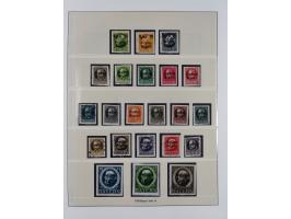 1849/1920, meist gestempelte Sammlung und 18 Briefe und Karten, ab Mi.-Nr. 1Ia, 1Ia PF X, 1IIa (2), 1Ia PF VII auf Brief, 3-7