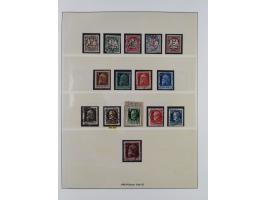 1849/1920, meist gestempelte Sammlung und 18 Briefe und Karten, ab Mi.-Nr. 1Ia, 1Ia PF X, 1IIa (2), 1Ia PF VII auf Brief, 3-7