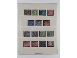 1849/1920, meist gestempelte Sammlung und 18 Briefe und Karten, ab Mi.-Nr. 1Ia, 1Ia PF X, 1IIa (2), 1Ia PF VII auf Brief, 3-7