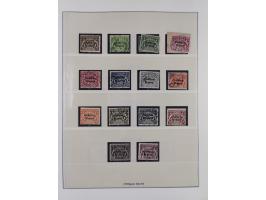 1849/1920, meist gestempelte Sammlung und 18 Briefe und Karten, ab Mi.-Nr. 1Ia, 1Ia PF X, 1IIa (2), 1Ia PF VII auf Brief, 3-7