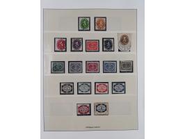 1849/1920, meist gestempelte Sammlung und 18 Briefe und Karten, ab Mi.-Nr. 1Ia, 1Ia PF X, 1IIa (2), 1Ia PF VII auf Brief, 3-7