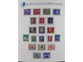 1949/67, in den Hauptnummern kpl. postfrische Sammlung, dabei Mi.-Nr. 327-341 kpl. signiert (BPP/VP), sauber im Vordruckalbum