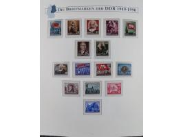 1949/67, in den Hauptnummern kpl. postfrische Sammlung, dabei Mi.-Nr. 327-341 kpl. signiert (BPP/VP), sauber im Vordruckalbum