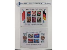 1949/67, in den Hauptnummern kpl. postfrische Sammlung, dabei Mi.-Nr. 327-341 kpl. signiert (BPP/VP), sauber im Vordruckalbum