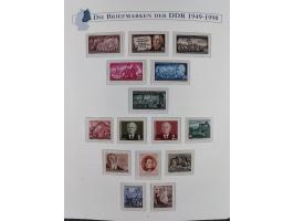 1949/67, in den Hauptnummern kpl. postfrische Sammlung, dabei Mi.-Nr. 327-341 kpl. signiert (BPP/VP), sauber im Vordruckalbum