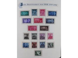 1949/67, in den Hauptnummern kpl. postfrische Sammlung, dabei Mi.-Nr. 327-341 kpl. signiert (BPP/VP), sauber im Vordruckalbum