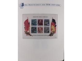 1949/67, in den Hauptnummern kpl. postfrische Sammlung, dabei Mi.-Nr. 327-341 kpl. signiert (BPP/VP), sauber im Vordruckalbum