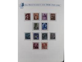 1949/67, in den Hauptnummern kpl. postfrische Sammlung, dabei Mi.-Nr. 327-341 kpl. signiert (BPP/VP), sauber im Vordruckalbum