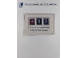 1949/67, in den Hauptnummern kpl. postfrische Sammlung, dabei Mi.-Nr. 327-341 kpl. signiert (BPP/VP), sauber im Vordruckalbum