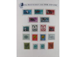 1949/67, in den Hauptnummern kpl. postfrische Sammlung, dabei Mi.-Nr. 327-341 kpl. signiert (BPP/VP), sauber im Vordruckalbum
