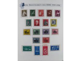 1949/67, in den Hauptnummern kpl. postfrische Sammlung, dabei Mi.-Nr. 327-341 kpl. signiert (BPP/VP), sauber im Vordruckalbum