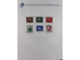 1949/67, in den Hauptnummern kpl. postfrische Sammlung, dabei Mi.-Nr. 327-341 kpl. signiert (BPP/VP), sauber im Vordruckalbum