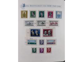 1949/67, in den Hauptnummern kpl. postfrische Sammlung, dabei Mi.-Nr. 327-341 kpl. signiert (BPP/VP), sauber im Vordruckalbum