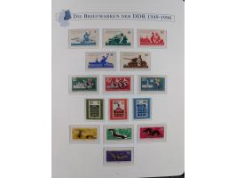 1949/67, in den Hauptnummern kpl. postfrische Sammlung, dabei Mi.-Nr. 327-341 kpl. signiert (BPP/VP), sauber im Vordruckalbum