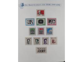 1949/67, in den Hauptnummern kpl. postfrische Sammlung, dabei Mi.-Nr. 327-341 kpl. signiert (BPP/VP), sauber im Vordruckalbum