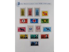 1949/67, in den Hauptnummern kpl. postfrische Sammlung, dabei Mi.-Nr. 327-341 kpl. signiert (BPP/VP), sauber im Vordruckalbum