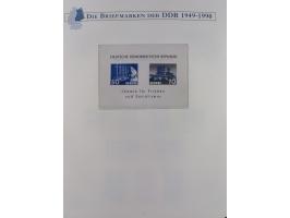 1949/67, in den Hauptnummern kpl. postfrische Sammlung, dabei Mi.-Nr. 327-341 kpl. signiert (BPP/VP), sauber im Vordruckalbum