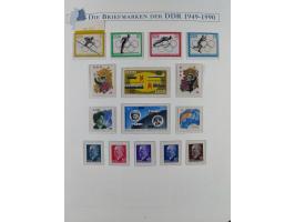 1949/67, in den Hauptnummern kpl. postfrische Sammlung, dabei Mi.-Nr. 327-341 kpl. signiert (BPP/VP), sauber im Vordruckalbum