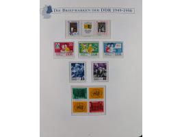 1949/67, in den Hauptnummern kpl. postfrische Sammlung, dabei Mi.-Nr. 327-341 kpl. signiert (BPP/VP), sauber im Vordruckalbum