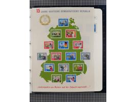 1949/67, in den Hauptnummern kpl. postfrische Sammlung, dabei Mi.-Nr. 327-341 kpl. signiert (BPP/VP), sauber im Vordruckalbum