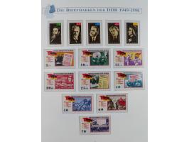 1949/67, in den Hauptnummern kpl. postfrische Sammlung, dabei Mi.-Nr. 327-341 kpl. signiert (BPP/VP), sauber im Vordruckalbum