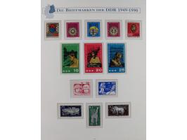 1949/67, in den Hauptnummern kpl. postfrische Sammlung, dabei Mi.-Nr. 327-341 kpl. signiert (BPP/VP), sauber im Vordruckalbum