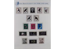 1949/67, in den Hauptnummern kpl. postfrische Sammlung, dabei Mi.-Nr. 327-341 kpl. signiert (BPP/VP), sauber im Vordruckalbum