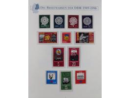 1949/67, in den Hauptnummern kpl. postfrische Sammlung, dabei Mi.-Nr. 327-341 kpl. signiert (BPP/VP), sauber im Vordruckalbum