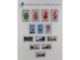 1949/67, in den Hauptnummern kpl. postfrische Sammlung, dabei Mi.-Nr. 327-341 kpl. signiert (BPP/VP), sauber im Vordruckalbum