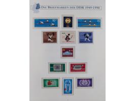 1949/67, in den Hauptnummern kpl. postfrische Sammlung, dabei Mi.-Nr. 327-341 kpl. signiert (BPP/VP), sauber im Vordruckalbum