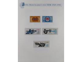 1949/67, in den Hauptnummern kpl. postfrische Sammlung, dabei Mi.-Nr. 327-341 kpl. signiert (BPP/VP), sauber im Vordruckalbum