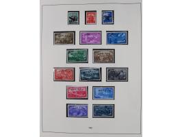 1947/54, in the main catalogue numbers complete mint never hinged collection Zone A and B incl. postage due, good condition