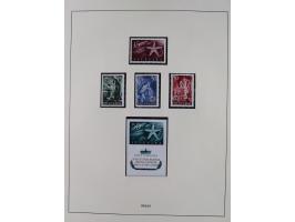 1947/54, in the main catalogue numbers complete mint never hinged collection Zone A and B incl. postage due, good condition