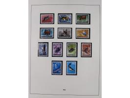 1947/54, in the main catalogue numbers complete mint never hinged collection Zone A and B incl. postage due, good condition