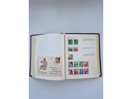 1849/1989, meist gestempelte und teils ungebrauchte Sammlung in sieben “Sprechendes Behrens” Alben, ab Altdeutschland, Koloni